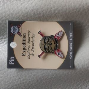 'Expedition' Pin Indigenous Design by Francis Horne Sr., Coast Salish